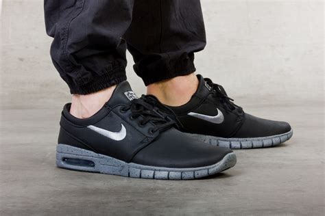 nike janoski max schwarz grau 46|Nike SB Stefan Janoski Max Dark Grey Men's .